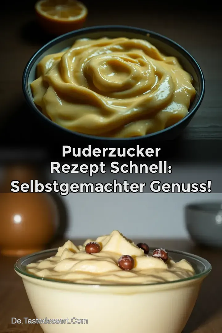 Puderzucker Rezept schnell: Selbstgemachter Genuss!