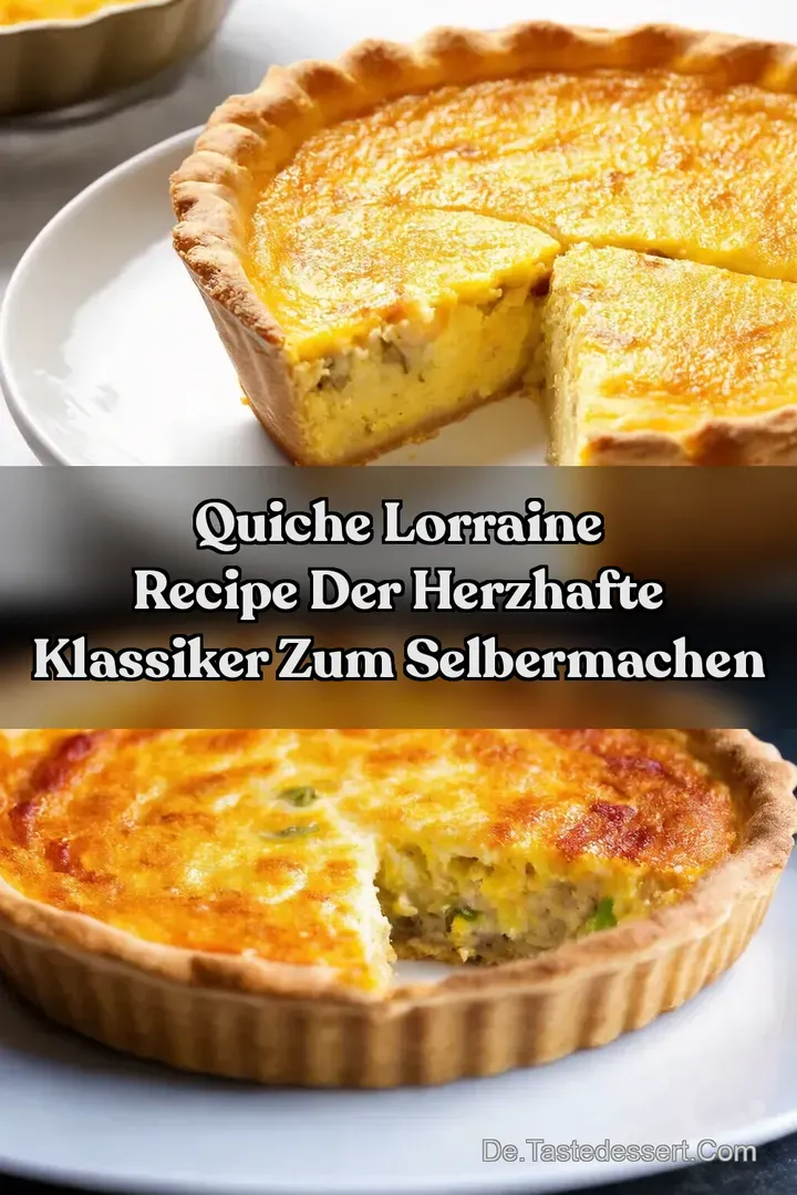 Quiche Lorraine Recipe Der Herzhafte Klassiker zum Selbermachen