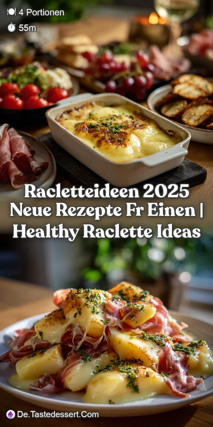 Close-up of bubbling, golden raclette cheese draped over a perfectly grilled potato, offering a delightful cheesy pull.