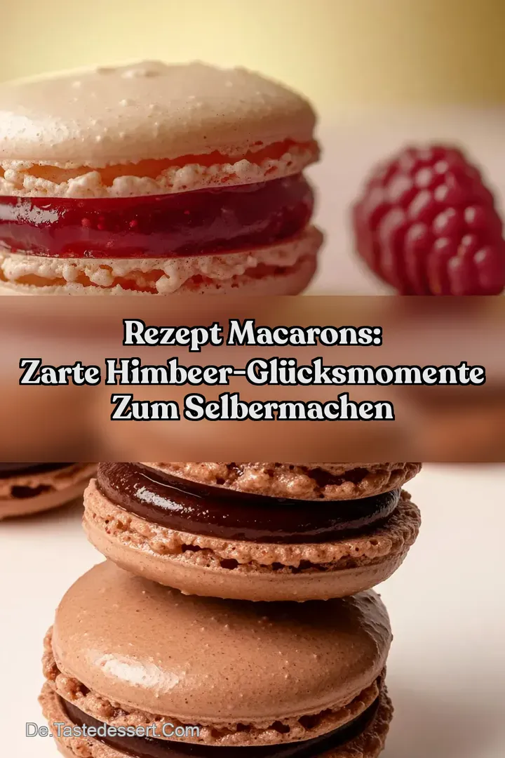 Rezept Macarons: Zarte Himbeer-Glücksmomente zum Selbermachen