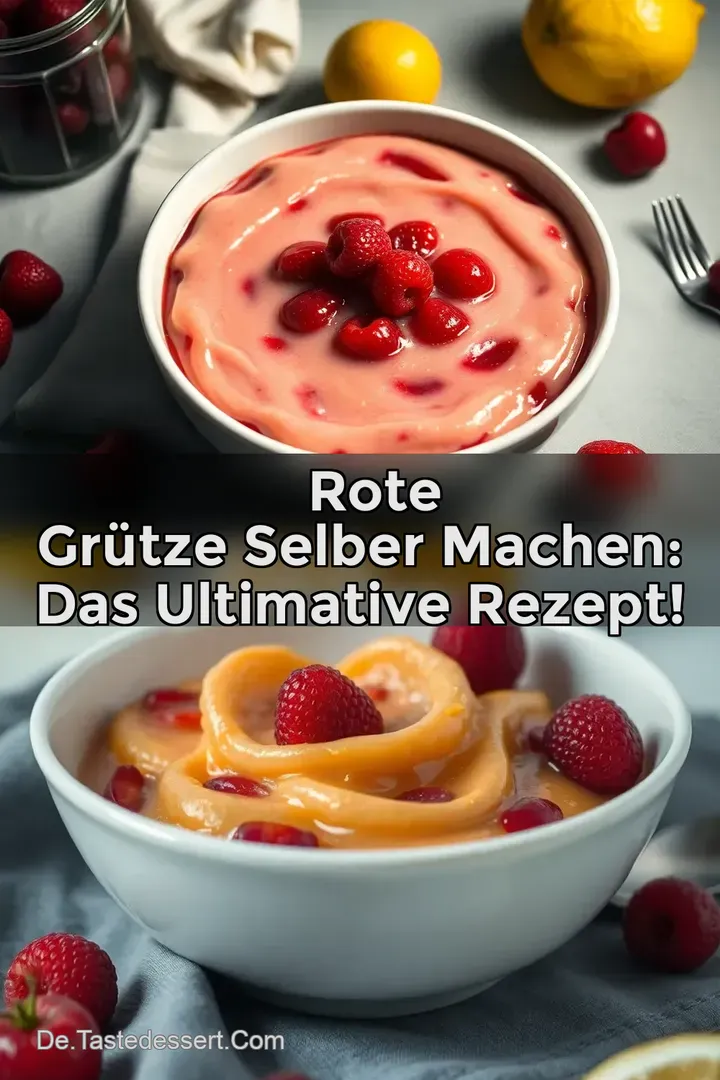 🍒 Rote Grütze Selber Machen: Das Ultimative Rezept!