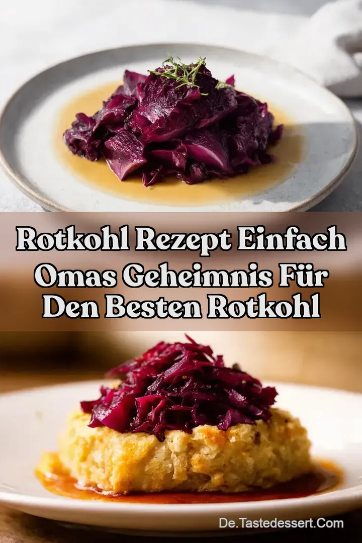 Rotkohl Rezept Einfach Omas Geheimnis f&uuml;r den Besten Rotkohl