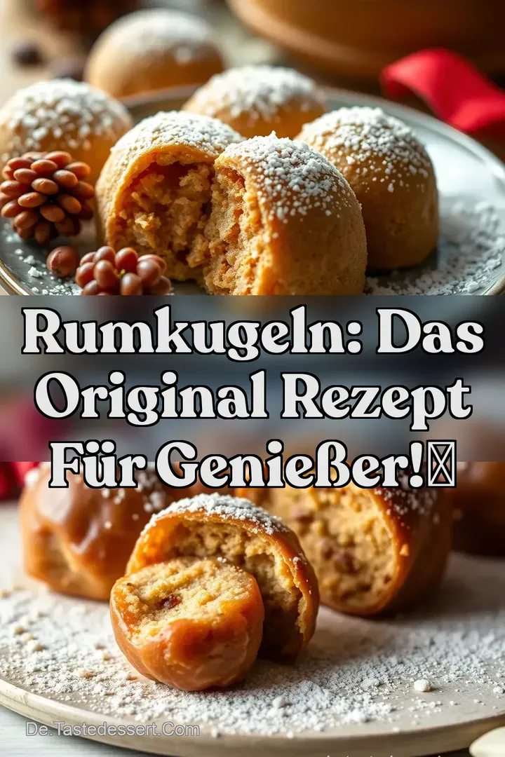 Rumkugeln: Das Original Rezept für Genießer!🤤