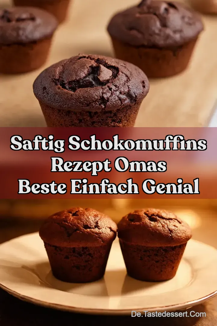 Saftig SchokoMuffins Rezept Omas Beste Einfach Genial