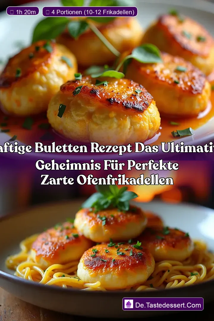 Saftige Buletten Rezept Das ultimative Geheimnis f&uuml;r perfekte zarte OfenFrikadellen