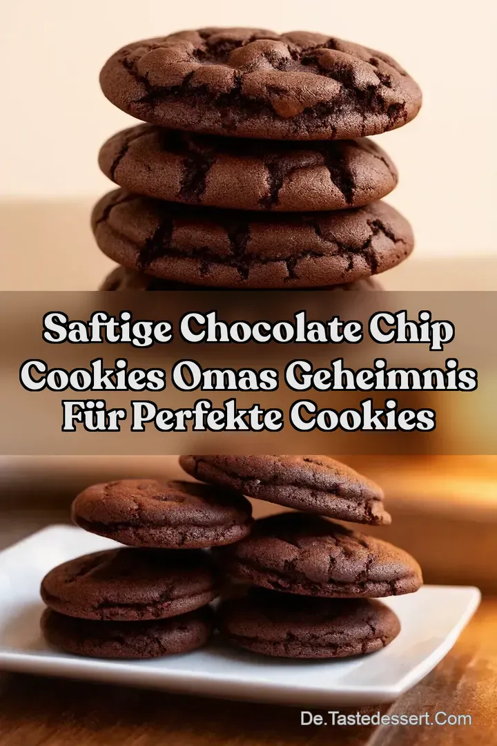 Saftige Chocolate Chip Cookies Omas Geheimnis f&uuml;r Perfekte Cookies