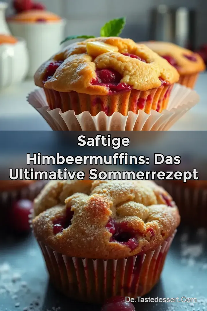Saftige Himbeermuffins: Das ultimative Sommerrezept