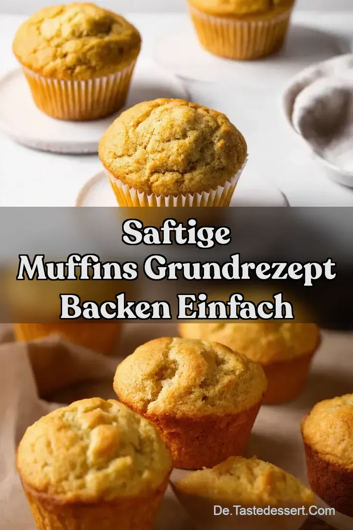 Saftige muffins grundrezept Backen einfach