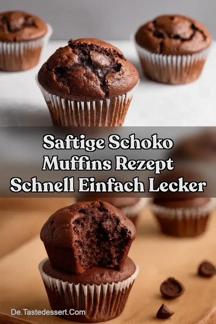 Saftige Schoko Muffins Rezept Schnell Einfach Lecker