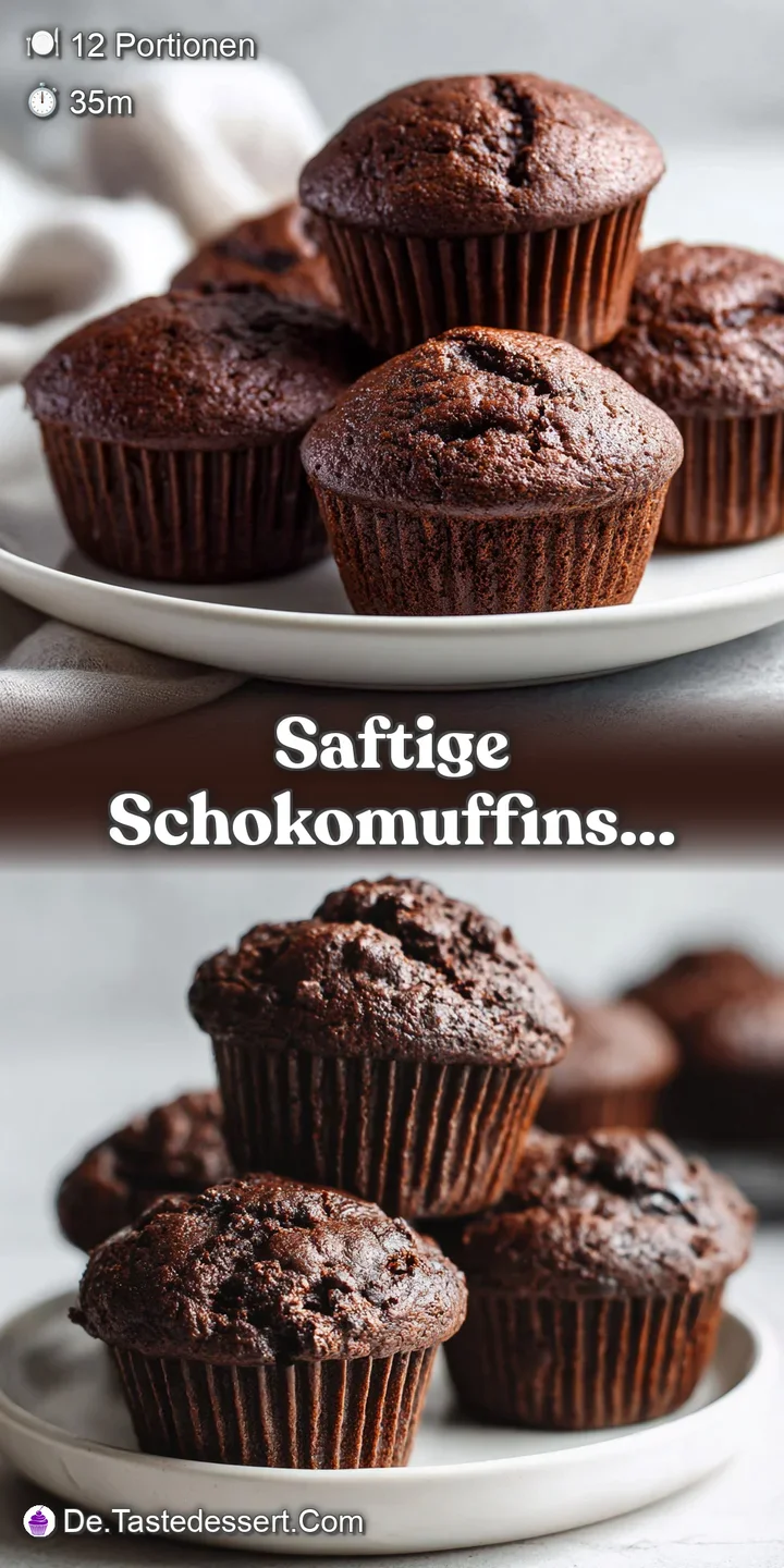 Close-up of a decadent chocolate muffin, highlighting its fudgy texture and glossy, dark surface. Almost good enough to eat.