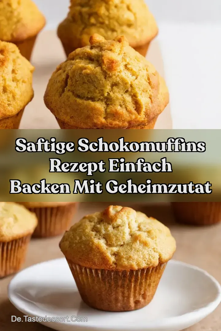 Saftige Schokomuffins Rezept Einfach Backen mit Geheimzutat