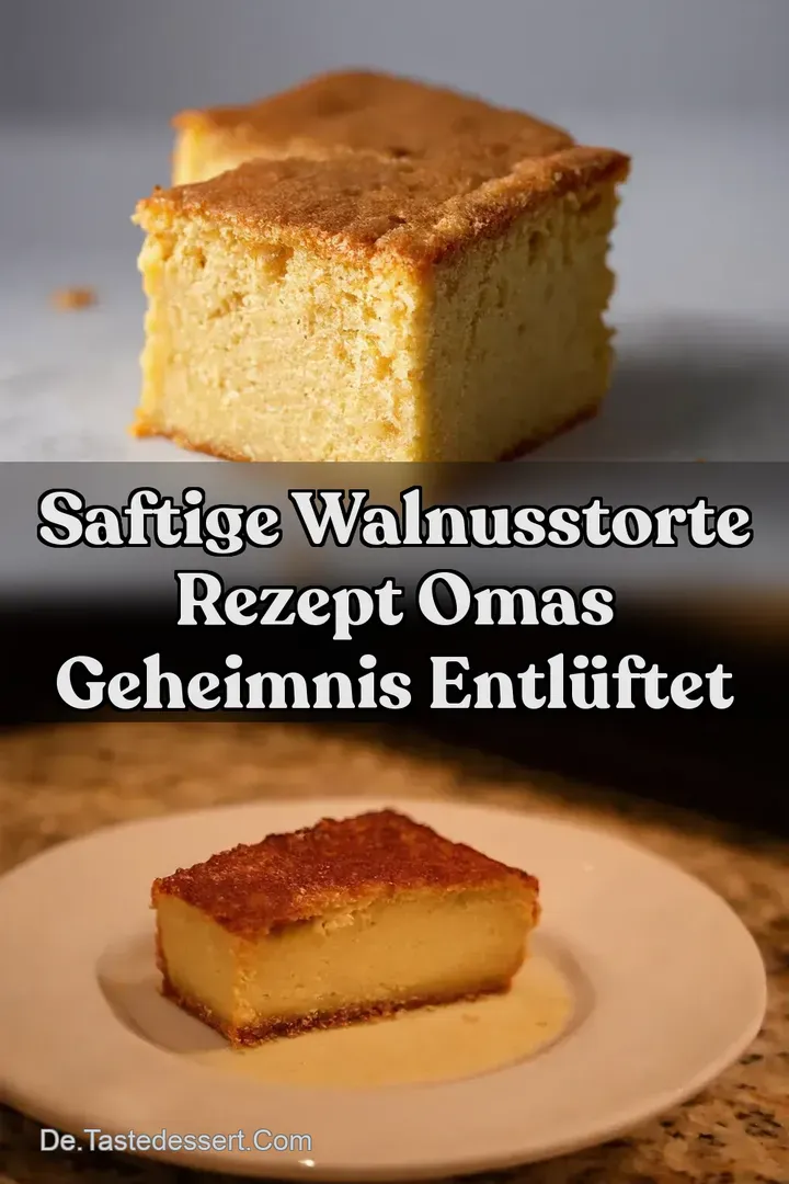 Saftige Walnusstorte Rezept Omas Geheimnis Entlüftet