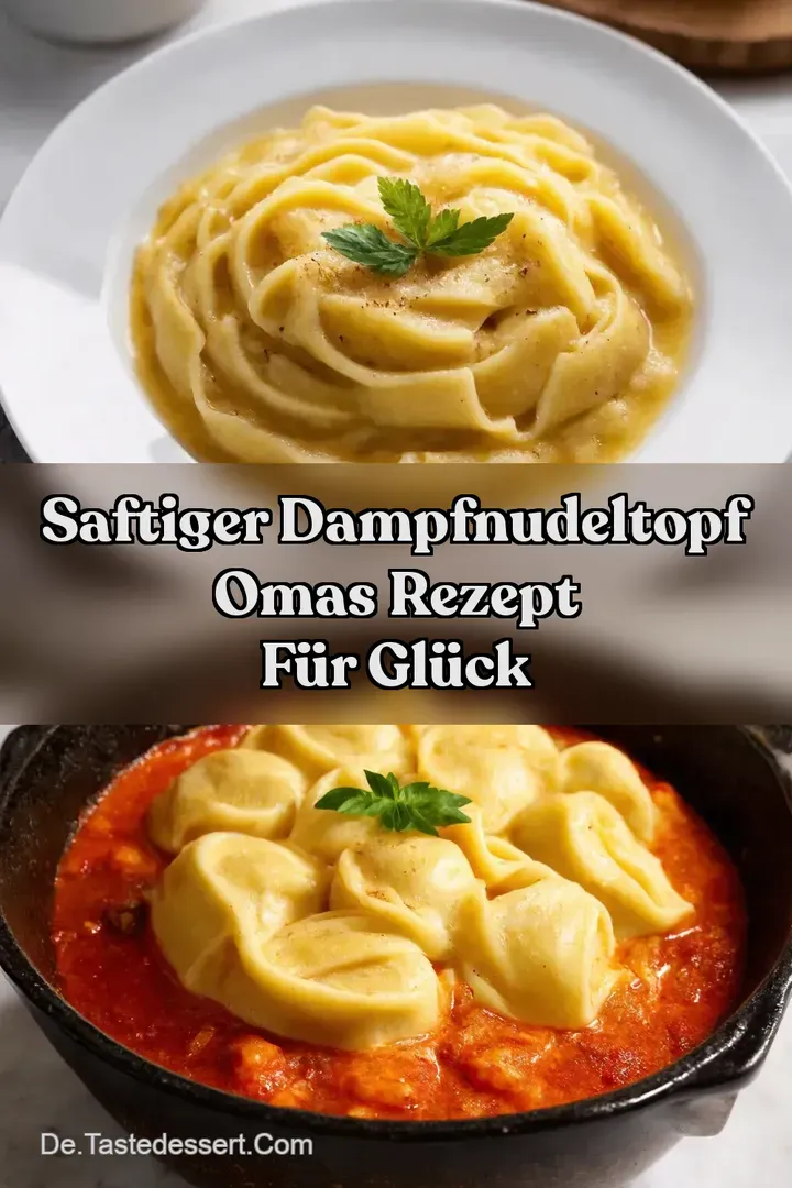 Saftiger Dampfnudeltopf Omas Rezept f&uuml;r Gl&uuml;ck