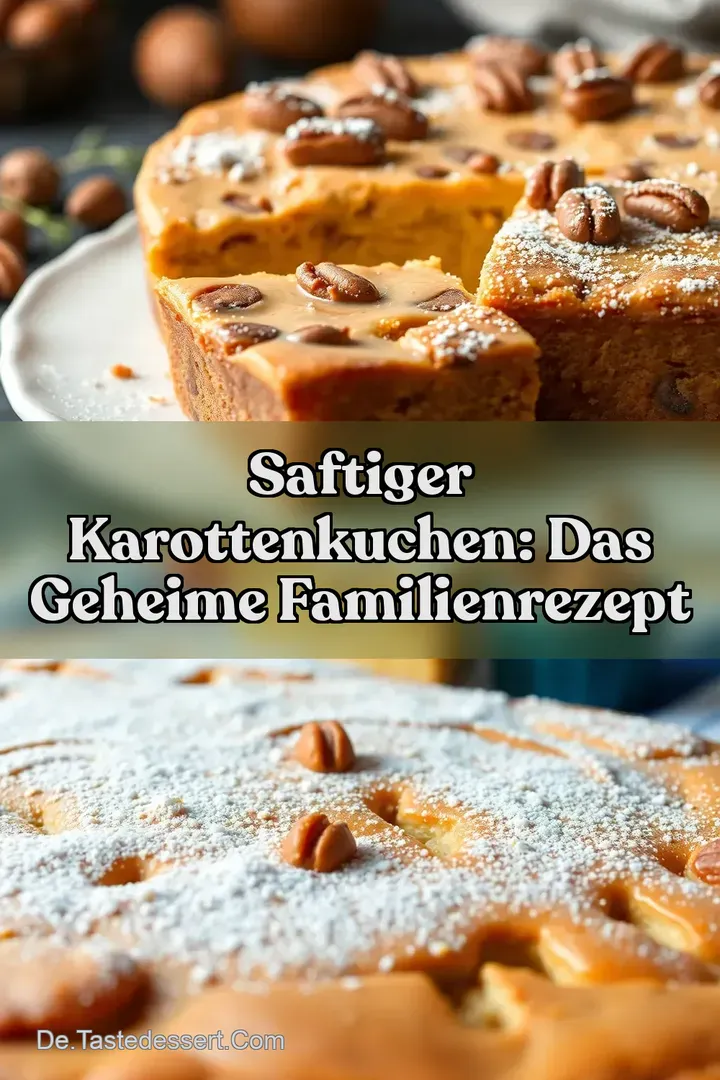Saftiger Karottenkuchen: Das geheime Familienrezept
