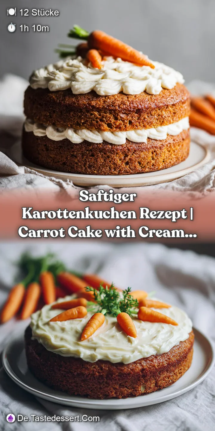 Close-up of fluffy cream cheese frosting atop a slice of moist carrot cake, flecked with walnuts.