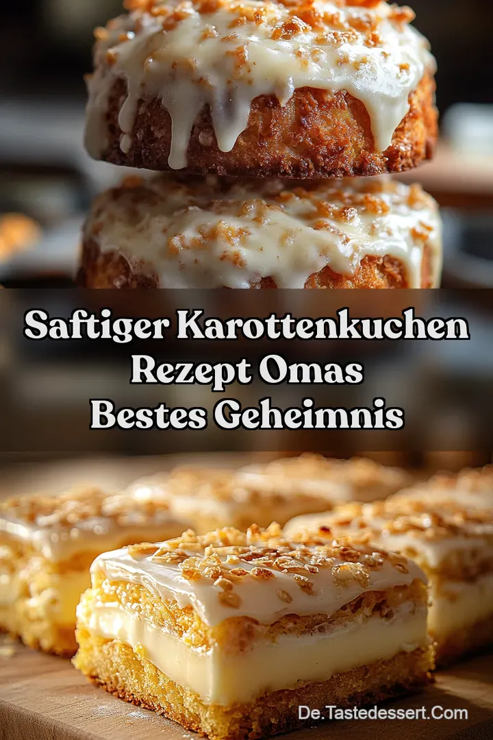 Saftiger Karottenkuchen Rezept Omas Bestes Geheimnis