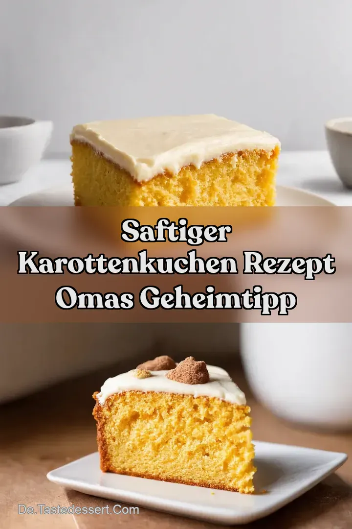 Saftiger Karottenkuchen Rezept Omas Geheimtipp