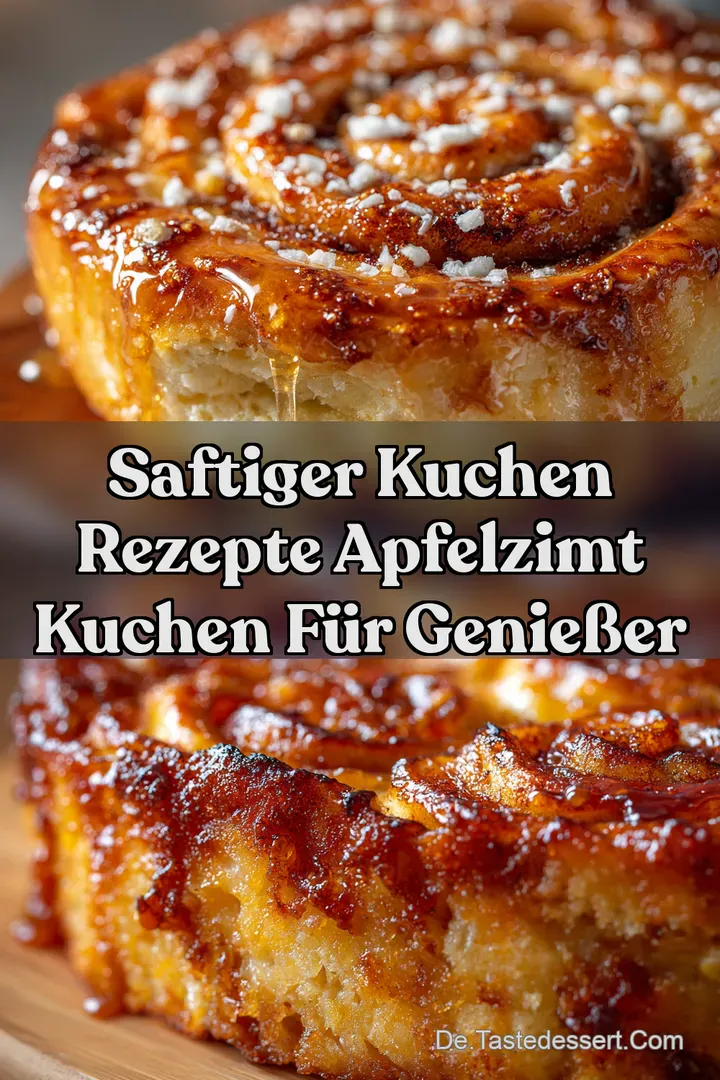 Saftiger Kuchen Rezepte ApfelZimt Kuchen f&uuml;r Genie&szlig;er