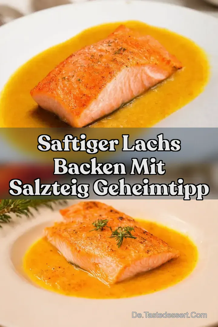Saftiger Lachs Backen mit Salzteig Geheimtipp
