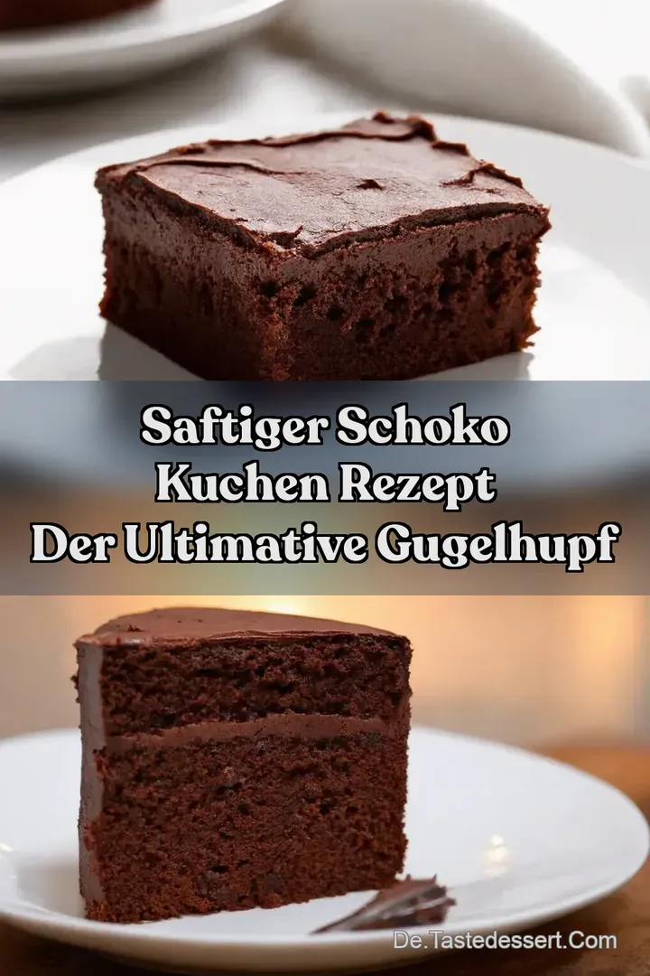 Saftiger Schoko Kuchen Rezept Der ultimative Gugelhupf