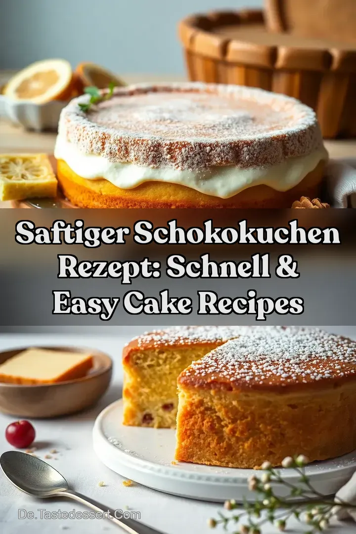 Saftiger Schokokuchen Rezept: Schnell &amp Easy Cake Recipes