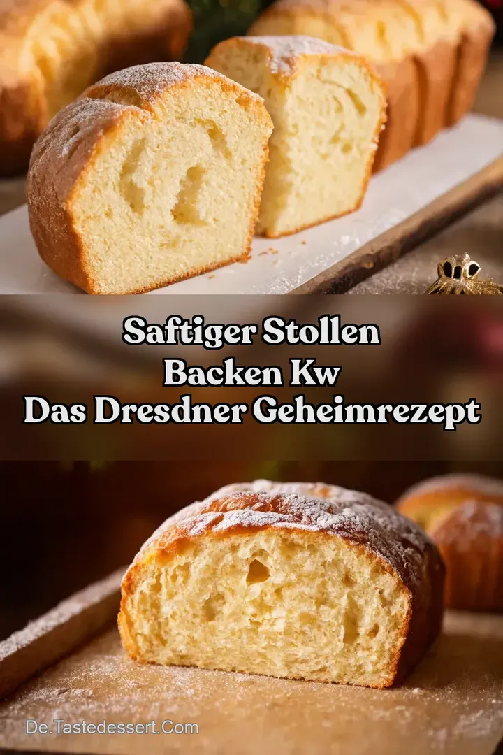 Saftiger Stollen backen kw Das Dresdner Geheimrezept