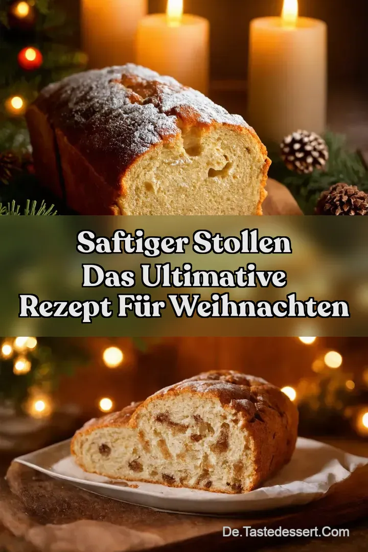 Saftiger Stollen Das ultimative Rezept für Weihnachten