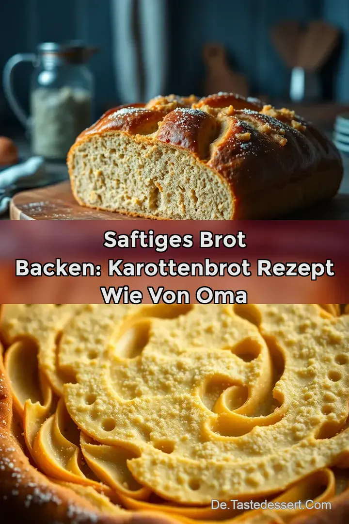 Saftiges Brot backen: Karottenbrot Rezept wie von Oma