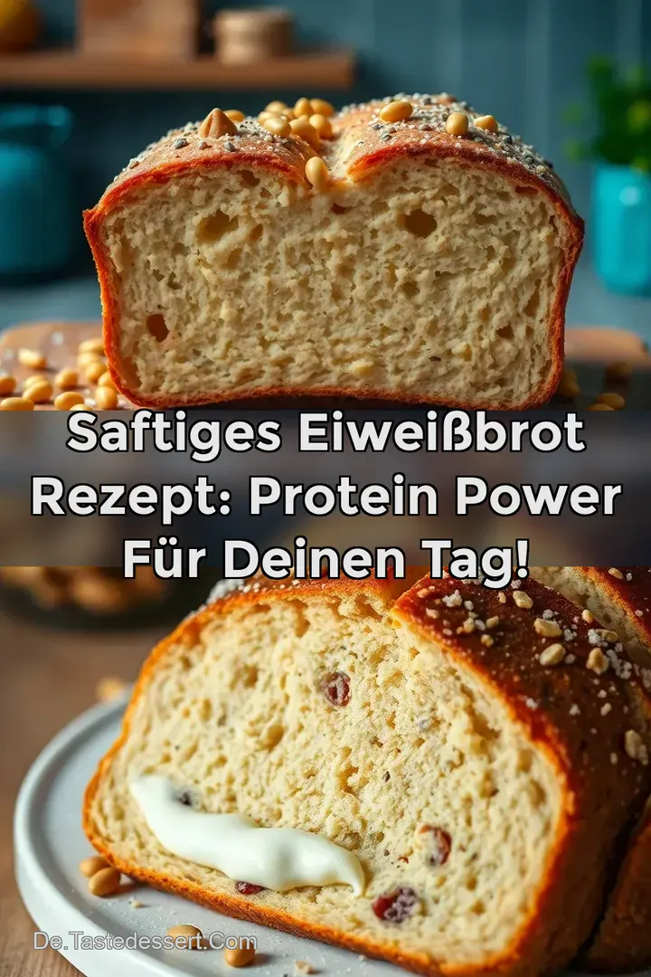 Saftiges Eiweißbrot Rezept: Protein Power für Deinen Tag!