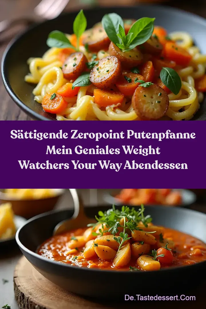 S&auml;ttigende ZeroPoint Putenpfanne Mein Geniales Weight Watchers Your Way Abendessen