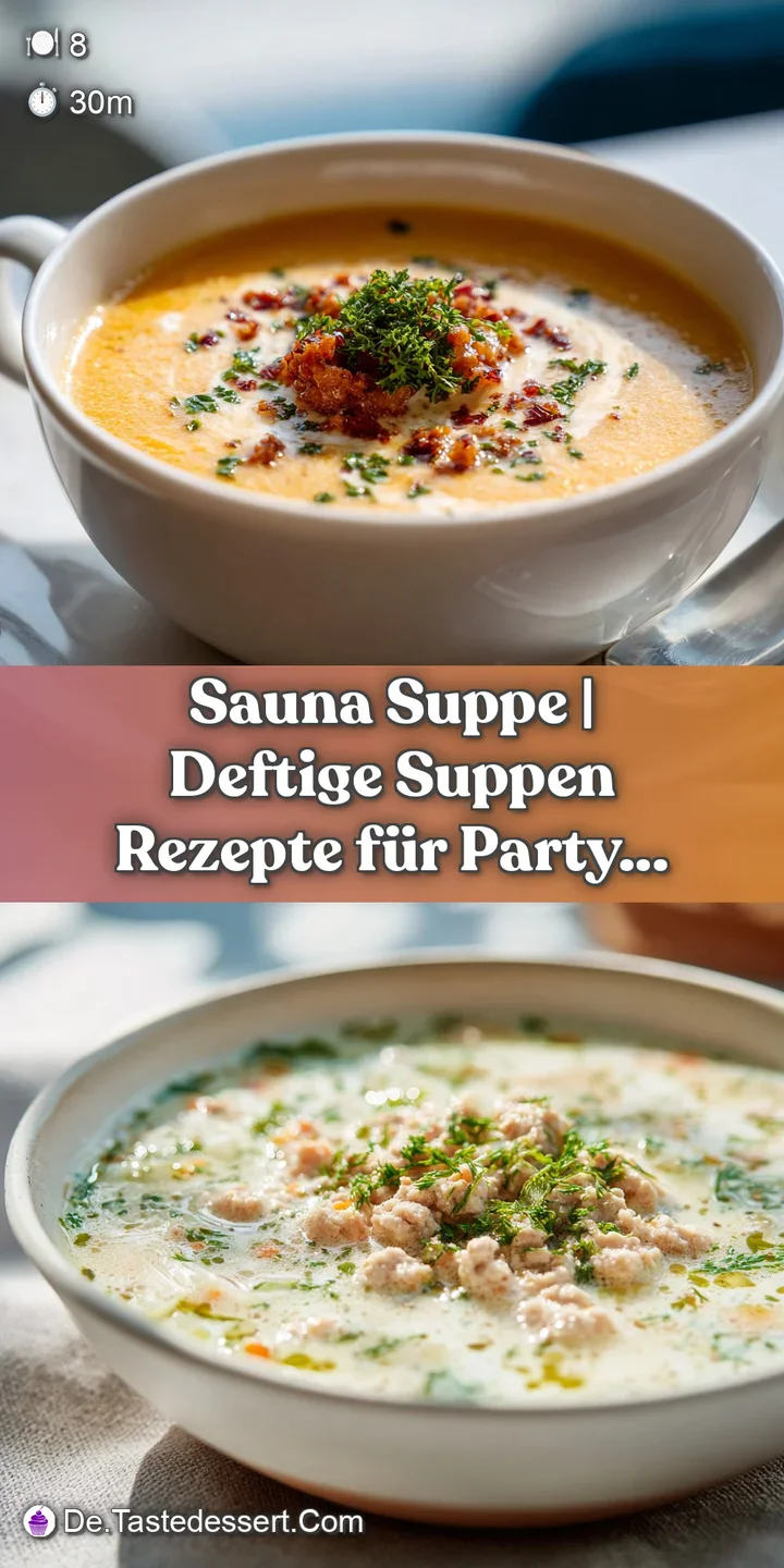 Close-up of succulent, savory ground meat swimming in a deep red, aromatic broth, with visible herbs.