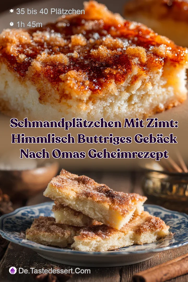 Schmandpl&auml;tzchen mit Zimt: Himmlisch buttriges Geb&auml;ck nach Omas Geheimrezept