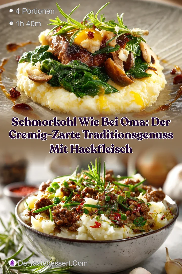 Schmorkohl wie bei Oma: Der cremig-zarte Traditionsgenuss mit Hackfleisch
