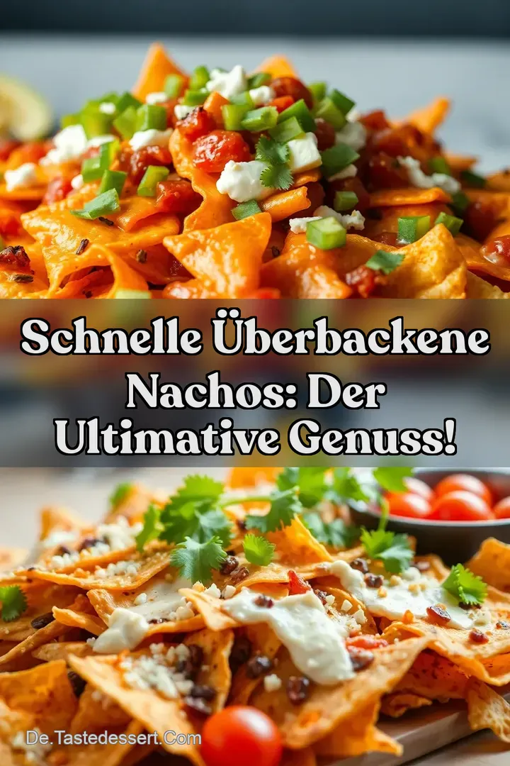 Schnelle Überbackene Nachos: Der ultimative Genuss!