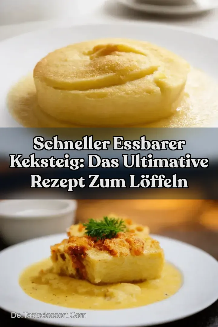 Schneller essbarer Keksteig: Das ultimative Rezept zum Löffeln