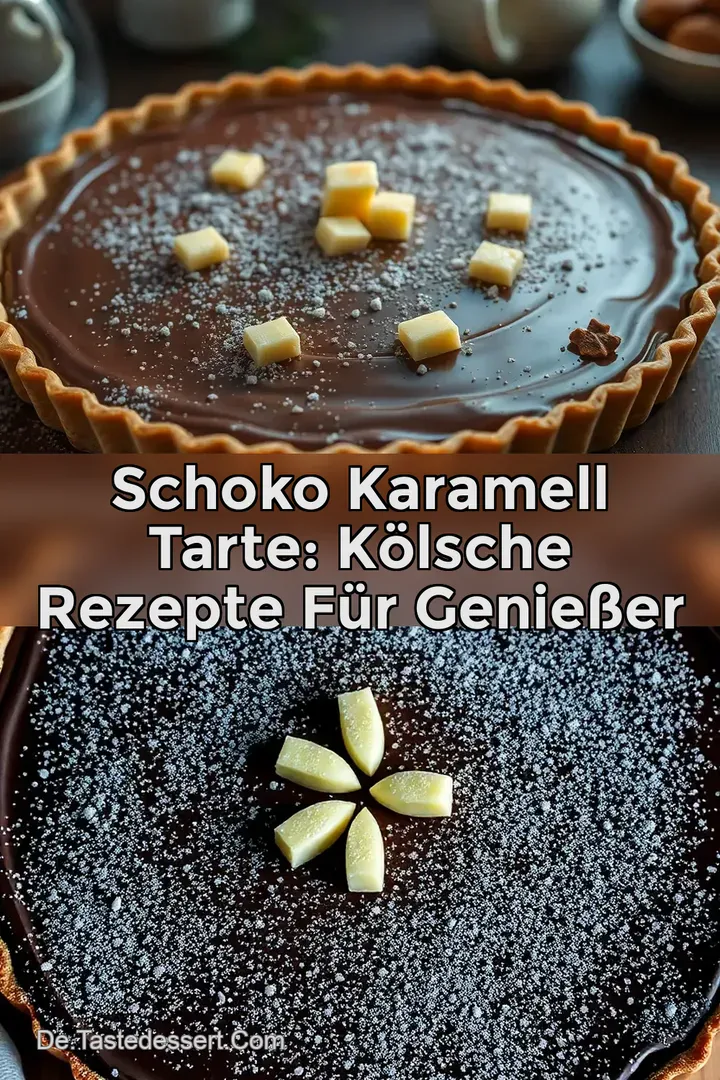 Schoko Karamell Tarte: Kölsche Rezepte für Genießer