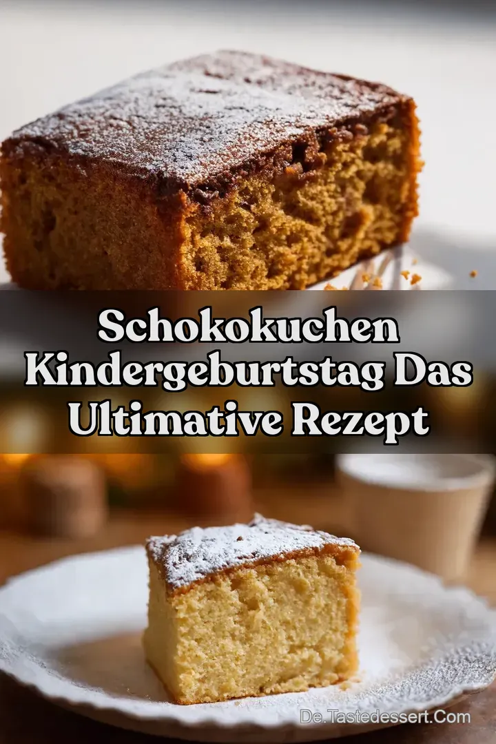 Schokokuchen Kindergeburtstag Das ultimative Rezept