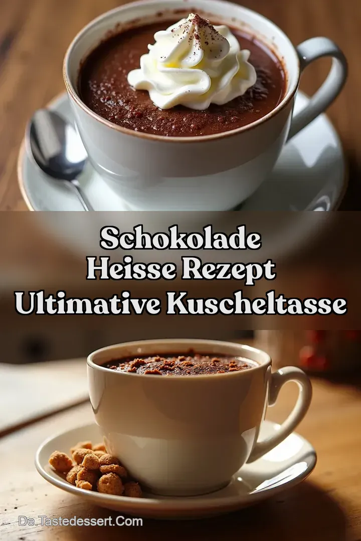 Schokolade Heisse Rezept Ultimative KuschelTasse
