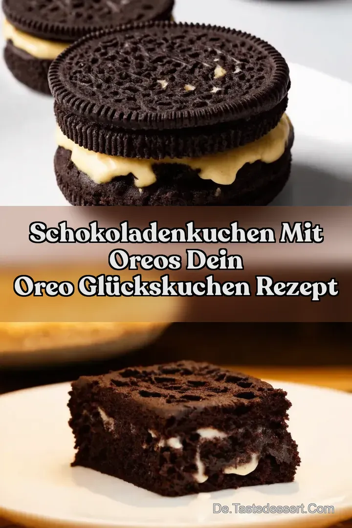 Schokoladenkuchen mit Oreos Dein Oreo Gl&uuml;ckskuchen Rezept