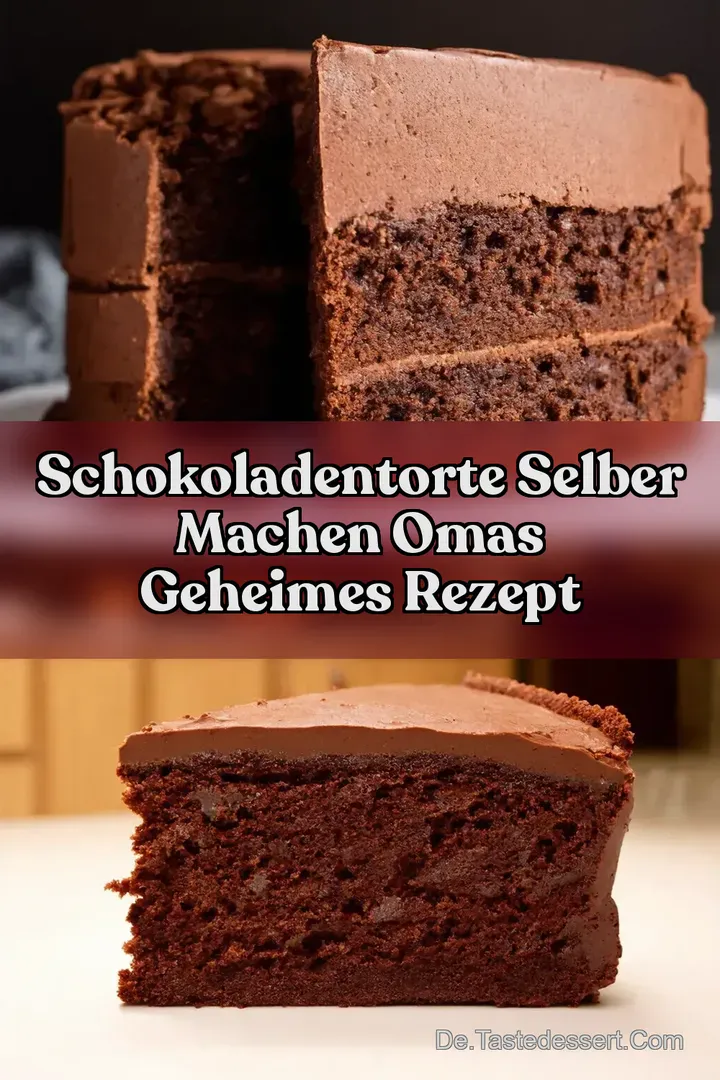 Schokoladentorte Selber Machen Omas Geheimes Rezept