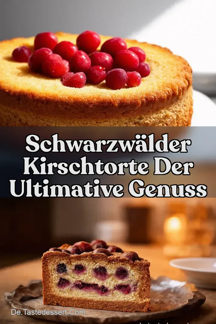 Schwarzw&auml;lder Kirschtorte Der ultimative Genuss