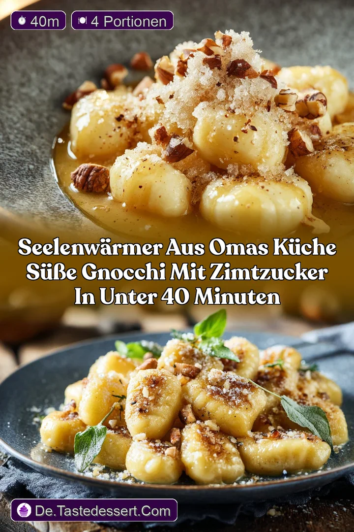 Seelenw&auml;rmer aus Omas K&uuml;che S&uuml;&szlig;e Gnocchi mit Zimtzucker in unter 40 Minuten