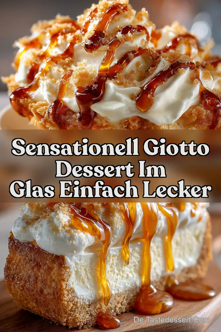 Sensationell Giotto Dessert im Glas Einfach Lecker