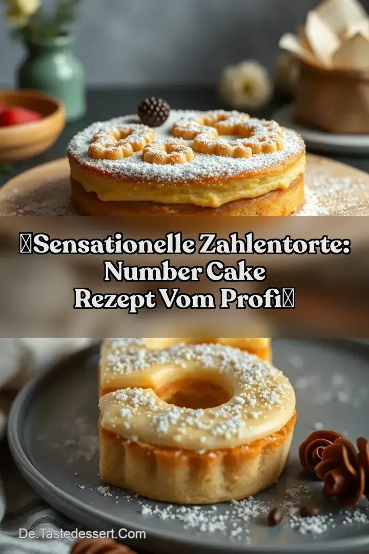 🍓Sensationelle Zahlentorte: Number Cake Rezept vom Profi🍰
