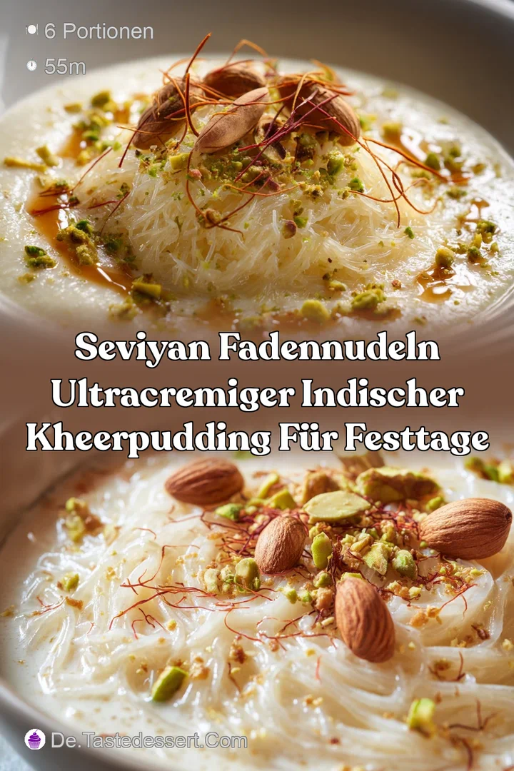 Seviyan Fadennudeln Ultracremiger Indischer KheerPudding f&uuml;r Festtage
