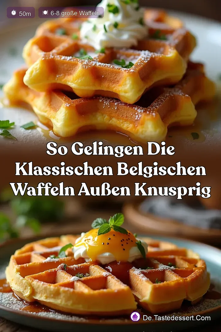So gelingen die Klassischen Belgischen Waffeln Au&szlig;en Knusprig