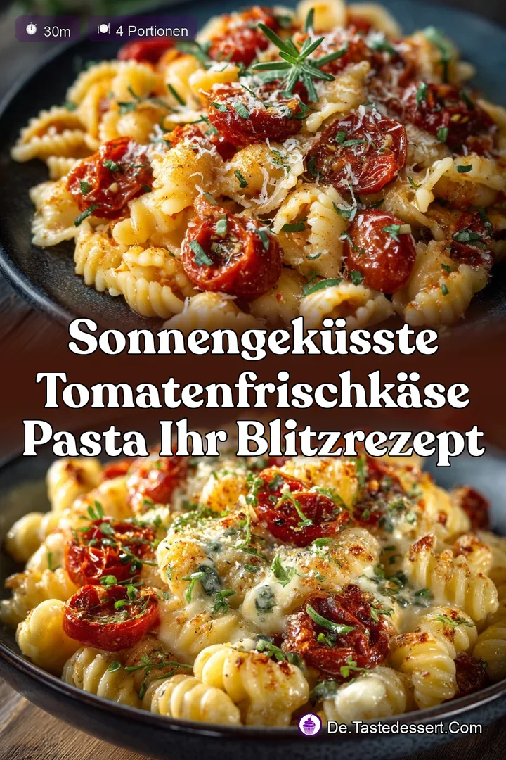 Sonnengek&uuml;sste TomatenFrischk&auml;se Pasta Ihr Blitzrezept