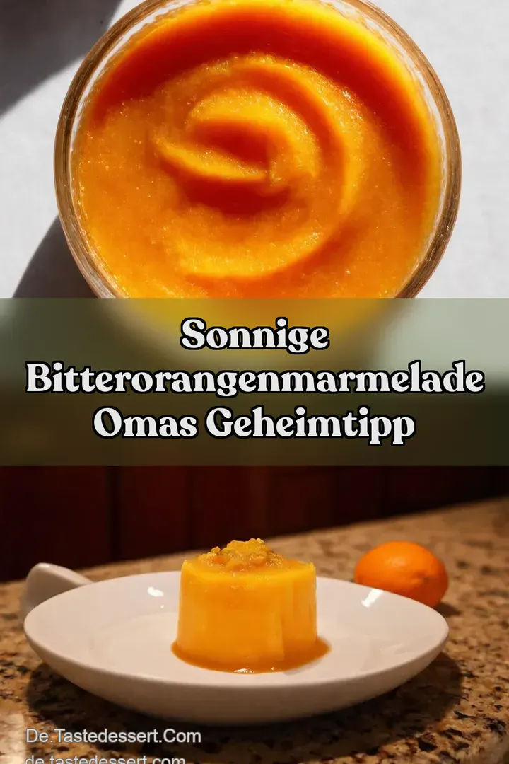 Sonnige Bitterorangenmarmelade Omas Geheimtipp