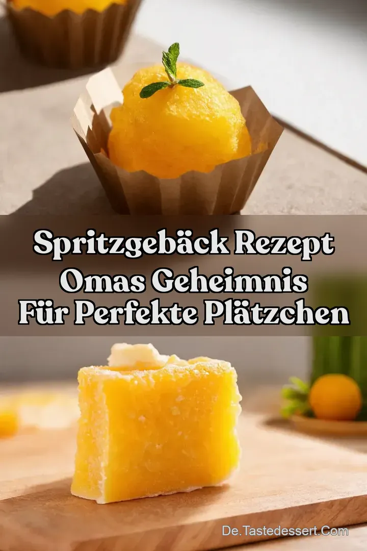 Spritzgeb&auml;ck Rezept Omas Geheimnis f&uuml;r Perfekte Pl&auml;tzchen
