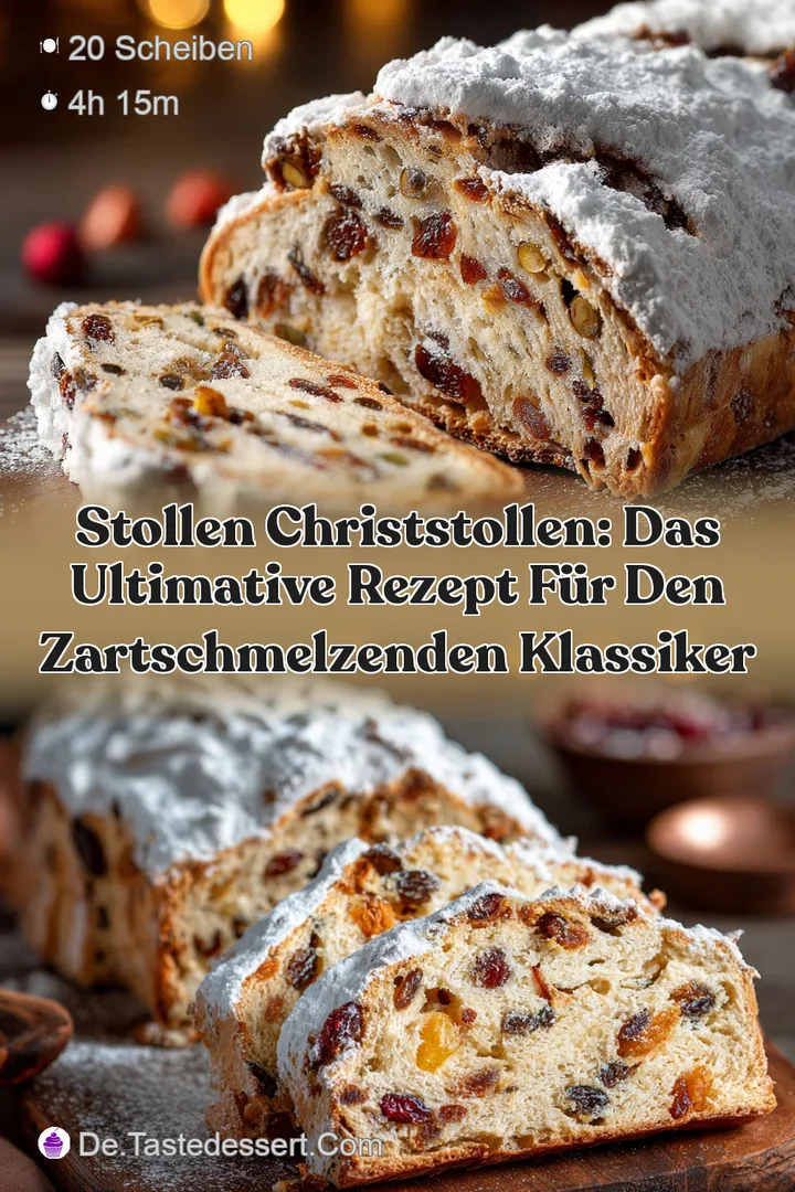 Stollen Christstollen: Das ultimative Rezept f&uuml;r den zartschmelzenden Klassiker